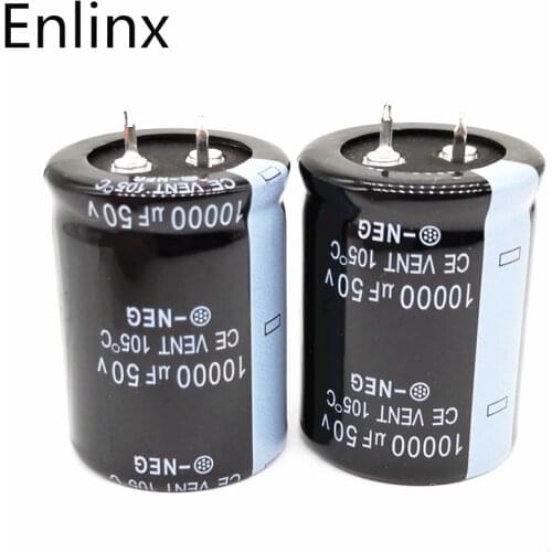 1pcs Good quality 50v 80v 63V 100V 10000uf Radial DIP Aluminum Electrolytic Capacitors Tolerance 20% 20