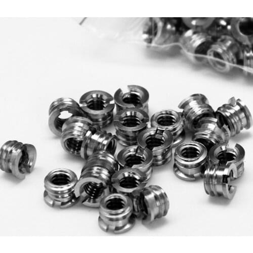 10pcs Camera Tripod 1/4 Naar 3/8 Inch Adapter Mount Converter Voor Flash Mount Camera Houder Licht Statief Monopod Adapter