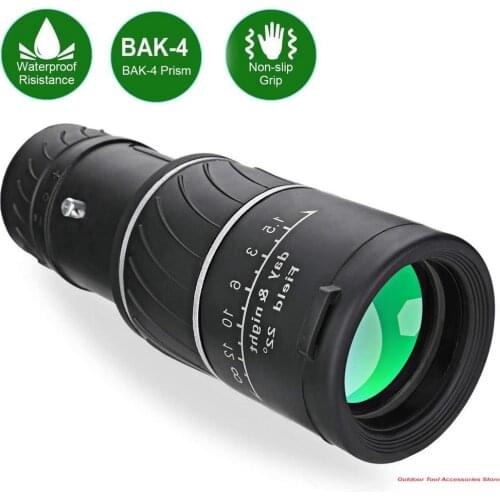 40x60 HD Telephoto Zoom Monocular Telescope Night Vision Fogproof Waterproof For Outdoor Camping Hunting