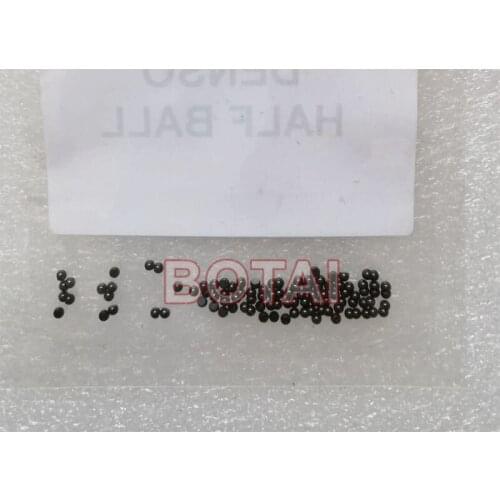 Common Rail Injector Spare Parts Hemisphere Balls N5200 For Denso Injector Black Half Ball 100PCS / Bag