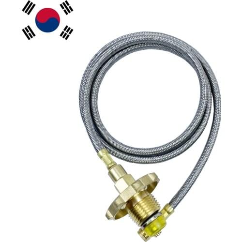 Camping Stove Designed for Korea Propane Refill Adapter Camping Gas Burner Butane gas Adapter LPG Flat Cylinder Tank