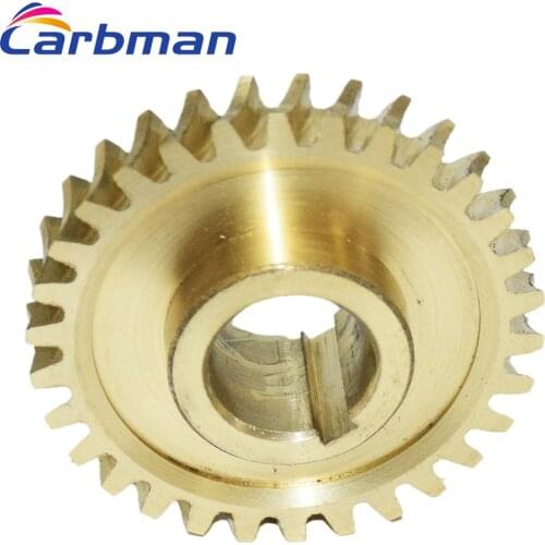Carbman Motorcycle Gears Driven Bridge Kick Strat Gear for Ardisam Earthquake Badger Tiller 30 Teeth 25MM Center Hole