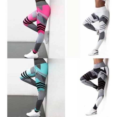 Yoga Pants S-XXXL Plus Size Leggings Sport Women Fitness Legging Slim Stretch Running Tights Women Leggins