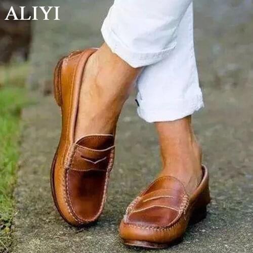 2021 Womens Creepers Autumn New Leopard Print Casual Ladies Platform Shoes Soft Thick Bottom Female Slip On Wedge Sneakers