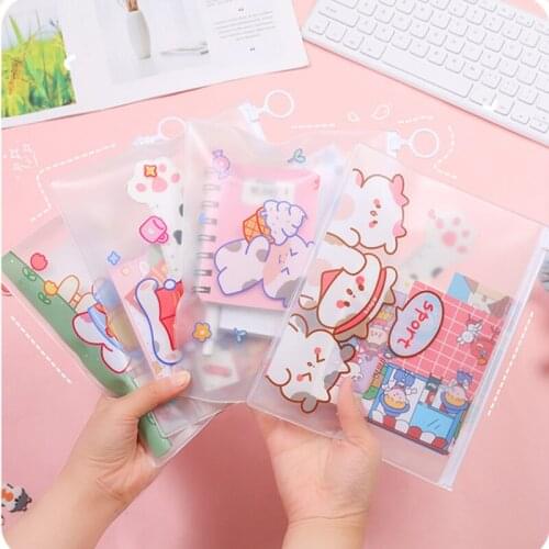 Cute cartoon Transparent Big Pencil Case School Supplies Pencil Bag Stationery Gift School Back To School Pencil Box kids gift