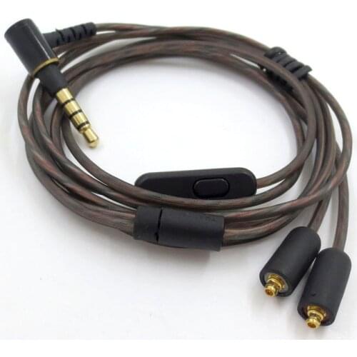 Earphones 3.5mm audio adapter apply to Sony XBA-N3AP N1AP headset audio cable repair replacement MMCX upgrade line