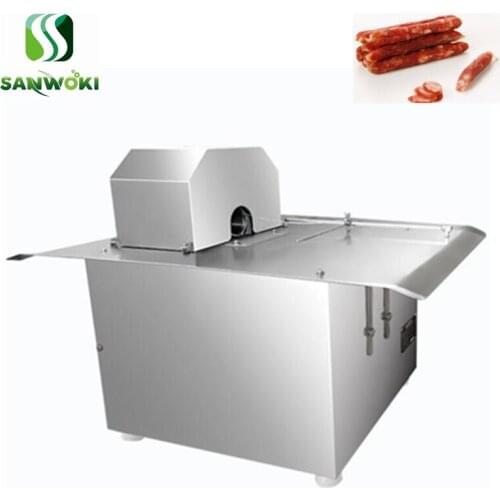 Semi-automatic electric desktop Sausage Tying Machine sausage binding thread machine Glutinous rice sausage tie line machine