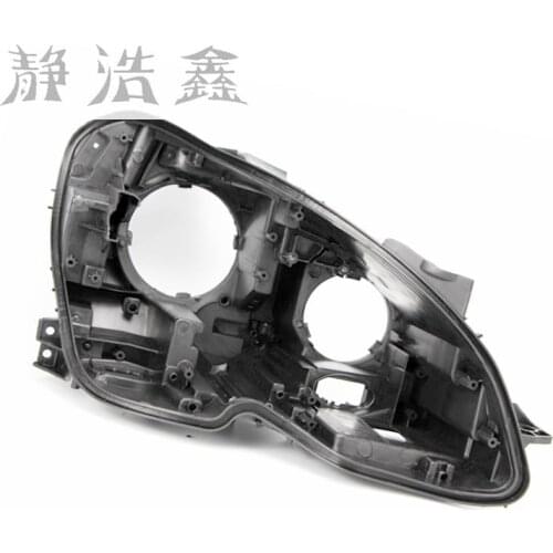 Headlight rear shell headlight base plastic black lampshade lens light rear cover Behind the lampshade for Mercedes Benz W204