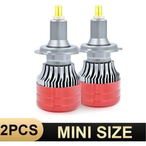 6Sides 30000LM H7 Led Canbus H1 H3 H4 H8 H11 9005 HB3 9006 HB4 Turbo Led Headlight Bulbs 6000K 12V Auto Car Lights Fog Lamp