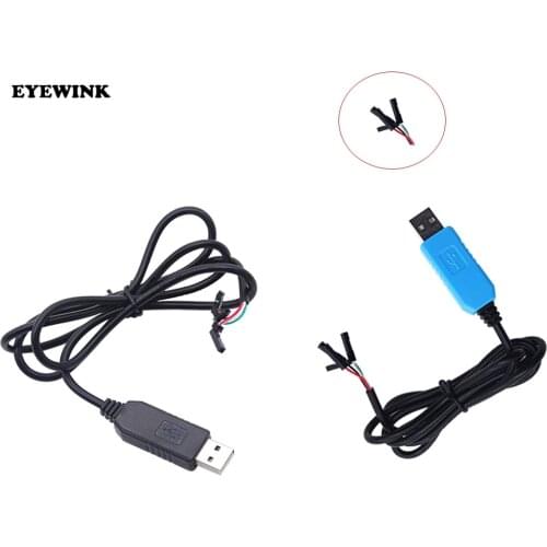 10pcs PL2303 PL2303HX PL2303TA PL2303 TA USB to UART TTL Cable module 4p 4 pin RS232 Converter in stock