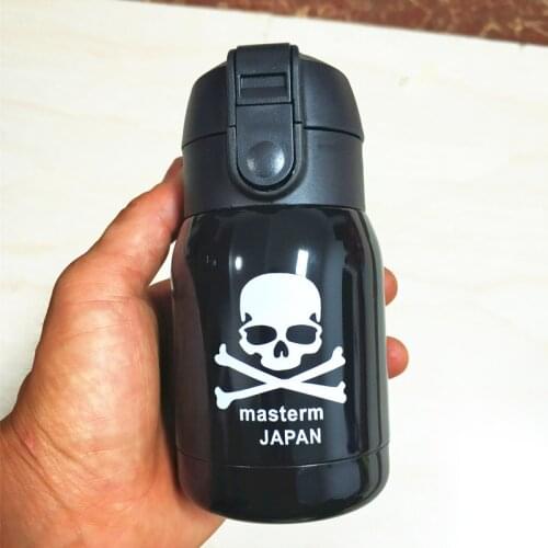 180ML Mini Thermos Skull Thermal Mug Kids Stainless Steel Water Bottle Vacuum Flask Insulation Cup Garrafa Termica Thermocup Mug