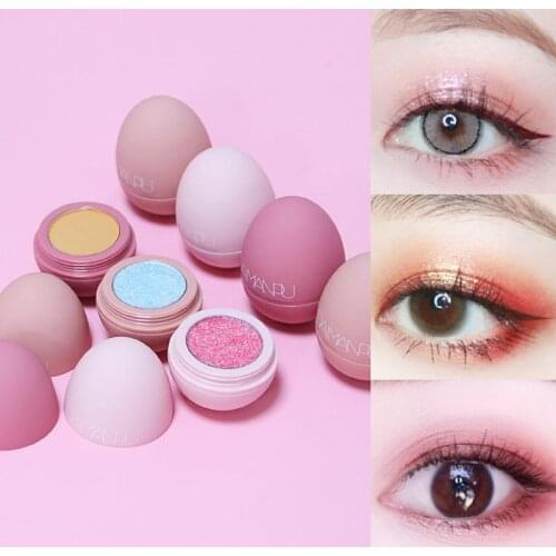 20 Colors Matte Mashed Pearl Light Matte Single Waterproof Long Lasting Eye Shadow Makeup Cosmetics TSLM1