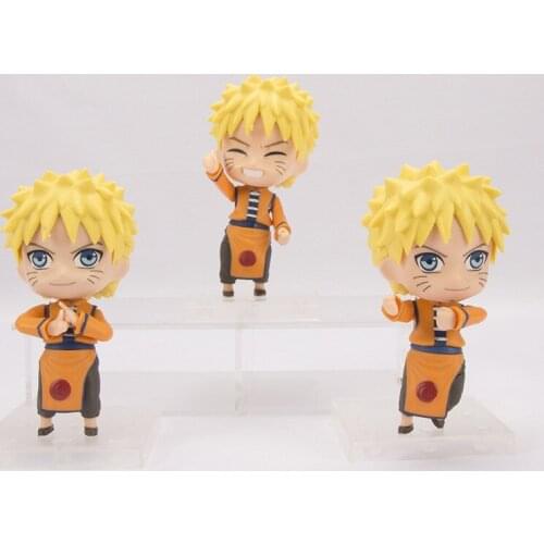 3Pcs/Set Naruto Action Figures Anime Uzumaki Naruto Itachi Sakura Manga Figure PVC Collection Model Toy Gifts