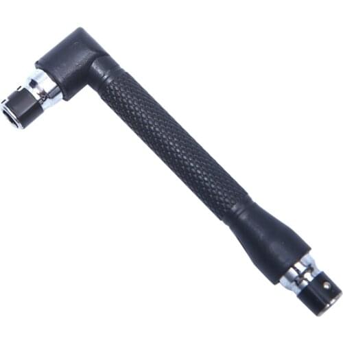 6.35mm L Shape Double Head Tube Wrench Hexagon Wrench Suitable for Screwdriver Tips Routine Utility Tool Wrench Set Ratchets