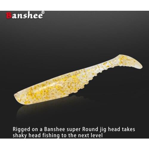 Banshee Easy Shiner 100mm 7g Wobblers For 2020 Hot Carp Fishing Soft Lures Silicone Artificial Baits Solid Color Swimbait Lure