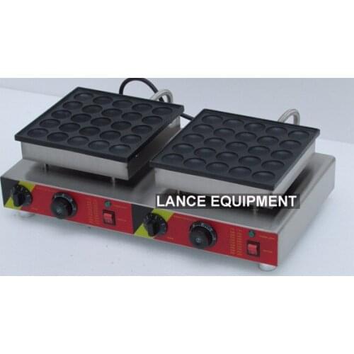 Free shipping 50pc Electric mini pancake machine/ poffertjes maker machine