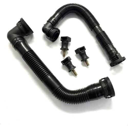 RWSYPL Secondary Air Pump Breather Exhaust Hose & Mount Kit For Audi A4 A6 A8 Q7 For VW Passat B6 Golf 5 MK6 Touran Seat Skoda