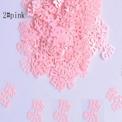 Confetti Its boy/girl blue pink for Gift Craft Birthday Party baby shower favor Decor DIY table crakers scatter sprinkles