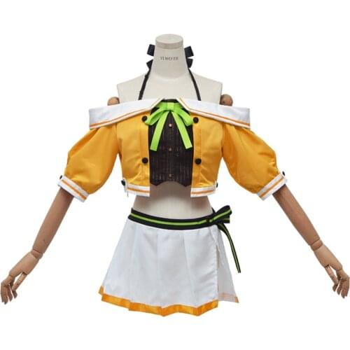 Anime Hololive VTuber Natsuiro Matsuri Lolita Cute Dress Cosplay Costume Uniform Women Halloween Carnival Costumes Fancy Suits
