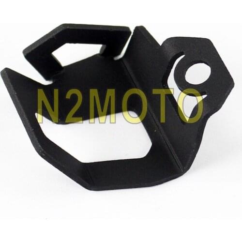 Motorcycle Aluminum Black Rear Brake Fluid Reservoir Cover Guard for BMW F800GS F700GS 2013-UP