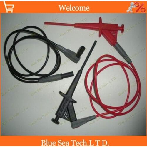 Multimeter & car industry test tool kids/sets.test hook/clip +1.0M plug test cable 2 in 1 testing tool,CATIII 1000V/16A
