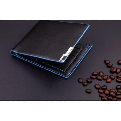 Men Wallet With Coin Bag Men Stylish Bifold Business Leather Wallet Card Holder Coin Wallet Purse 2021