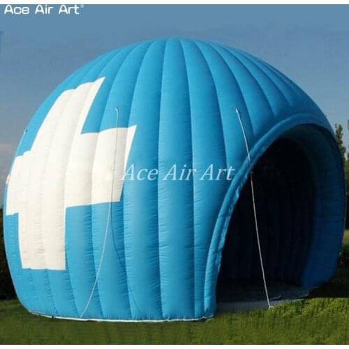 Newly arriver giant 8m diameter customized Inflatable dome exhibition event marquee tent for promotions