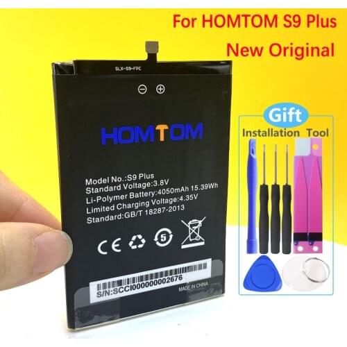 NEW Original 4050mAh Battery For HOMTOM S9 Plus Mobile Phone In Stock High Quality