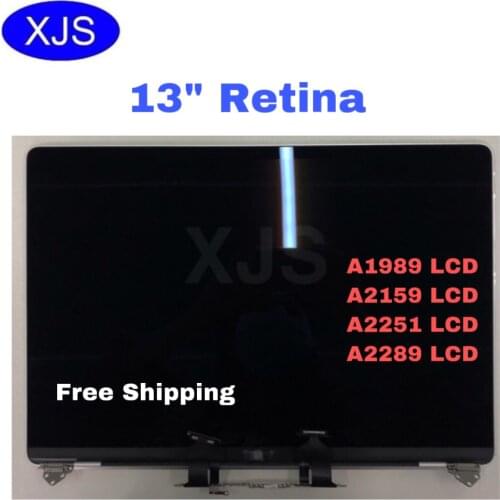 NEW LCD Screen Display For MacBook Pro Air 13'' A1989 A2159 A2251 A2289 LCD Assembly 2018 2019 2020 Glass Screen Panle