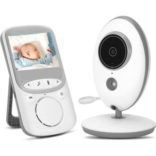 2.4" Wireless LCD Audio Video Baby Monitor Radio Nanny Music Intercom IR 24h Portable Baby Camera Baby Walkie Talkie Babysitter
