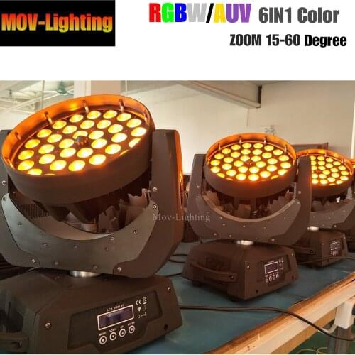 4pcs/lot 2018 Fast DMX Stage Light Moving Head LED Beam 36X18W Professional Stage DJ