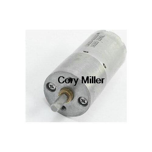 4mm Dia Shaft 6-12V 6000RPM DC Reducing Gear Motor for Smart Car