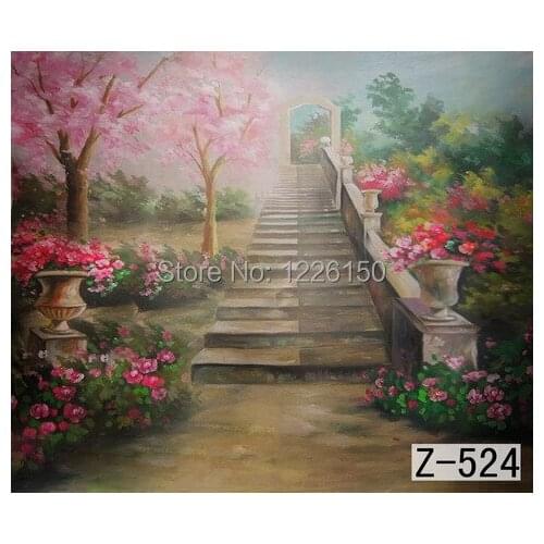 Mysterious scenic Backdrop z-524,10ft x20ft Hand Painted Photography Background,estudio fotografico,backgrounds for photo studio