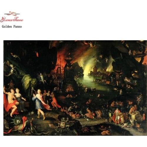 Golden Panno,Needlework,DIY DMC Cross stitch,Sets For Embroidery kits,Precise unprinted religion Patterns Counted Cross-stitch