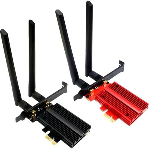 2400Mbps WiFi 6 PCIe Adapter Cards 2.4GHz 6G Wi-Fi Card Ultra Low Latency