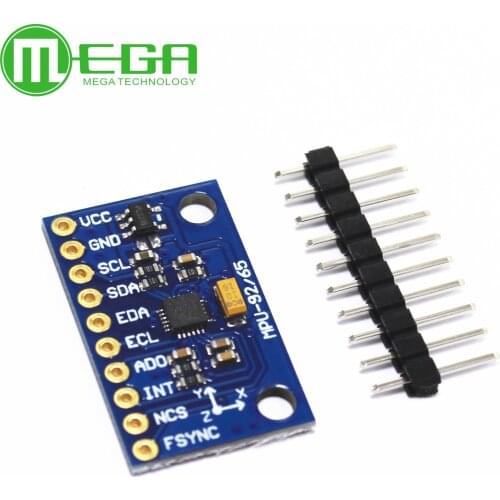 5pcs/lot MPU9255 MPU-9255 Sensor Module Three-axis Gyroscope Accelerometer Magnetic Field GY-9255