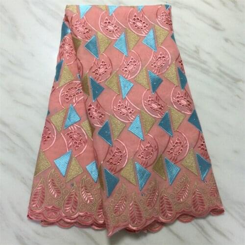 5yards swiss voile lace in switzerland african lace fabric embroidery swiss lace fabric nigerian cotton fabric for party