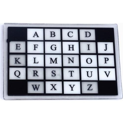 Alphabet Choice Card prediction cards prophecy set magic trick Close Up Street card props Prediction children kids magieC2030