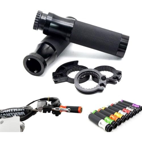 CNC Aluminum 7/8"22mm motorcycle handlebar grips motocross handle grips For Honda CB1000R CB1100 CB599 / CB600 HORNET CB600F