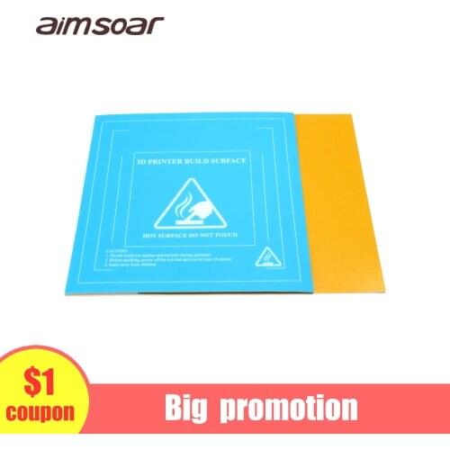 Hotbed sticker 3d printer heat hot bed sticker textured paper platform film heat bed 214*214mm 200x200 220