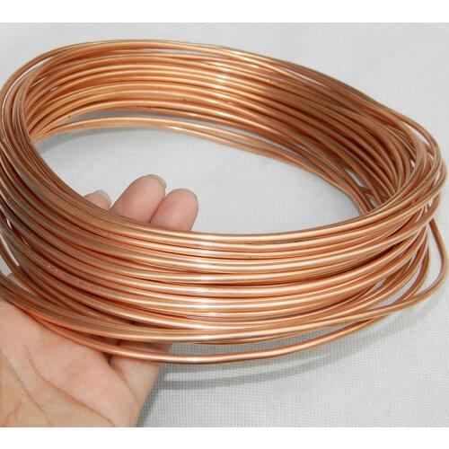 1M Copper Tone Refrigeration Capillary Pipe Tubing Coil refrigeration air