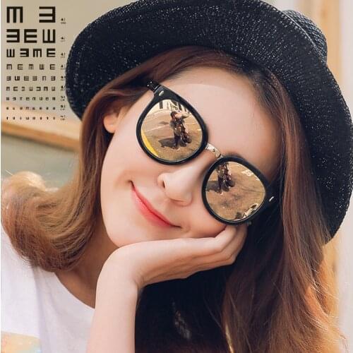 2020 Prescription ladies Sunglasses for women shortsighted round polarized lens with diopter mirror shades UV400 driver glasses