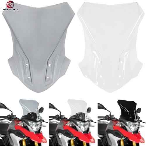 TAORIDER-MOTO Motorcycle Front Windscreen Windshield Fly Screen Shield For BMW G310GS G 310 GS 5G31 K02 2017 2018 2019 2020 2021