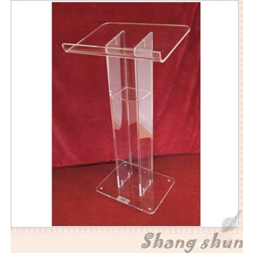 Transparent Church Lectern Clear Modern Stable Lucite/Acrylic Lectern/Church Pulpit