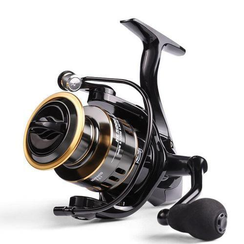 Fishing Reel HE1000-7000 Metal Spool Spinning Reel 10KG Drag Metal Spare Spool Saltwater Reel Fishing Accessories