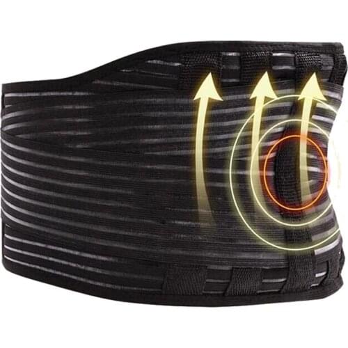 Adjustable Waist Tourmaline Self heating Magnetic Therapy Back Waist Support Belt Lumbar Brace Massage Band Health Care