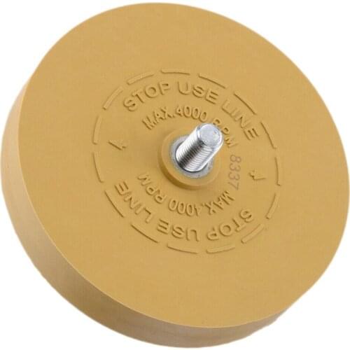 Heavy Duty Pinstripe Car Decal Rubber Eraser Wheel Pad Sticker Removal Tool