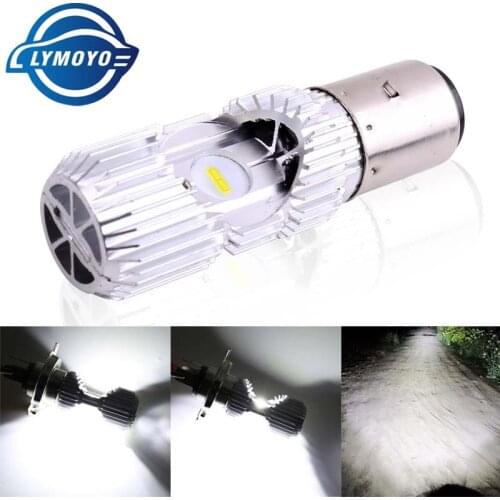 Motor led H4 BA20D 2MD Motorcycle Headlight Hi/Low Scooter Bulb CSP Bulb 12V-96V Lamp Motor Fog Headlamp Motorcycle Accessories
