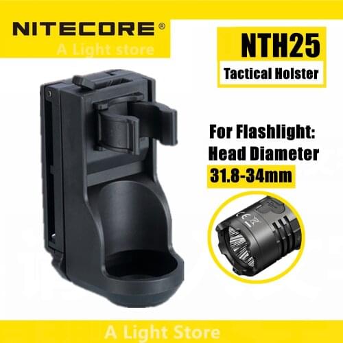Nitecore NTH25 Tactical Flashlight Holster Specially Designed for Law Enforcement P20
