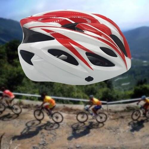 Unisex 18 Hole Ultra-light Safety Breathable Adjustable Bicycle Cycling Helmet Bicycle Accessories Replacement Parts